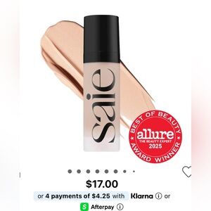 Saie Mini Glowy Super Gel -lightweight dewy multipurpose Illuminator-5ml